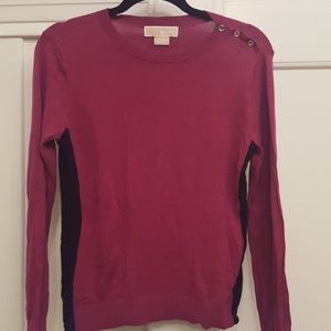 Michael Kors Button-shoulder Sweater